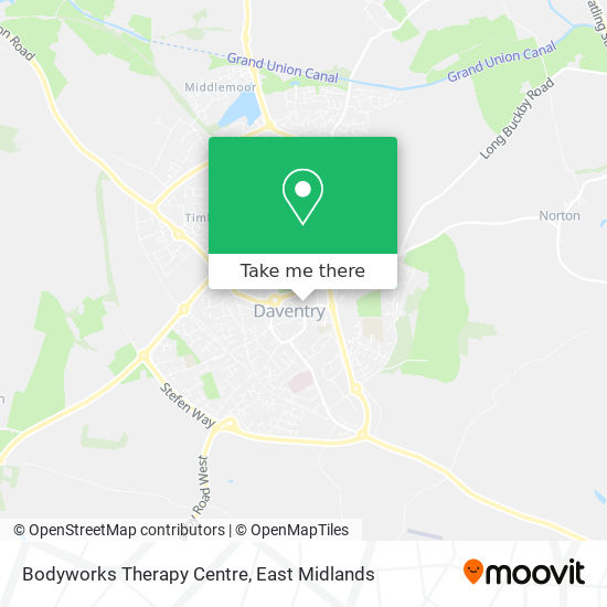 Bodyworks Therapy Centre map