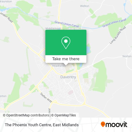 The Phoenix Youth Centre map