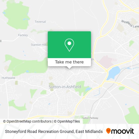 Stoneyford Road Recreation Ground map