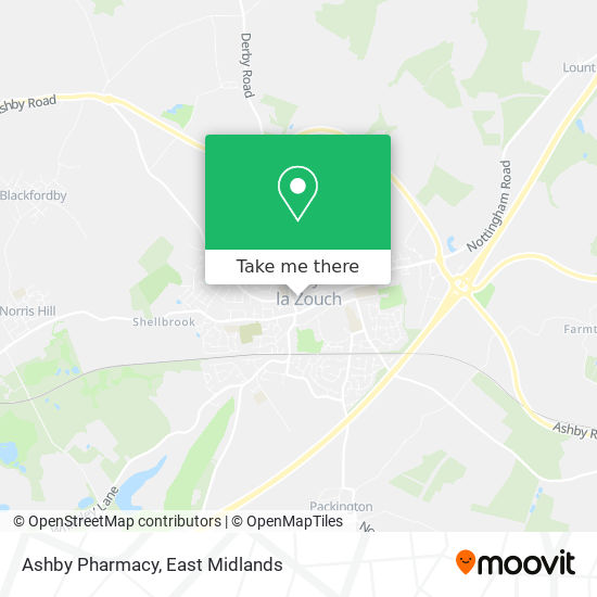 Ashby Pharmacy map