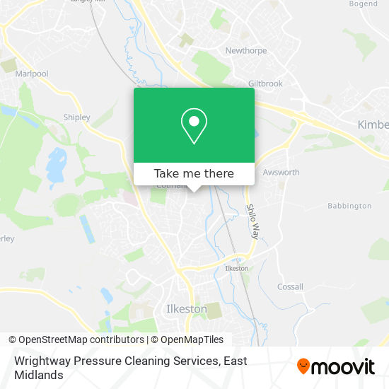 Wrightway Pressure Cleaning Services map