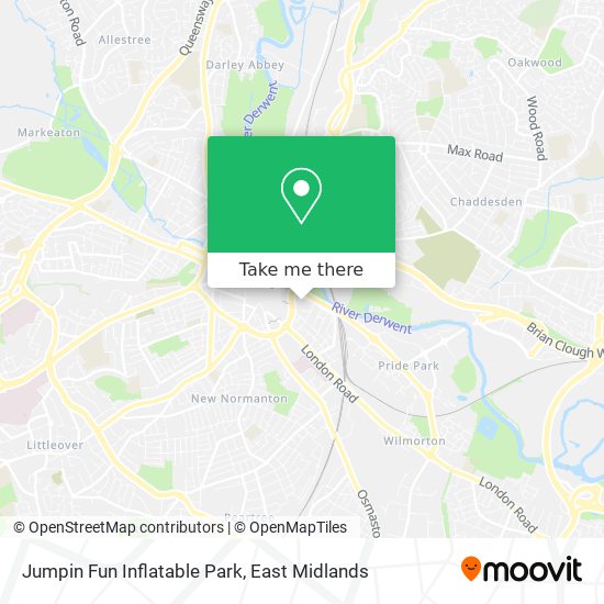 Jumpin Fun Inflatable Park map