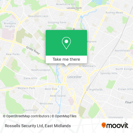 Rossells Security Ltd map