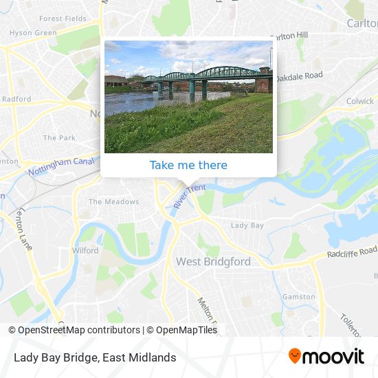 Directions To The Bay Bridge How To Get To Lady Bay Bridge In Nottingham By Bus, Train Or Light Rail?