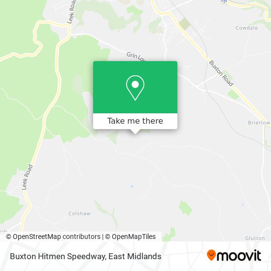 Buxton Hitmen Speedway map