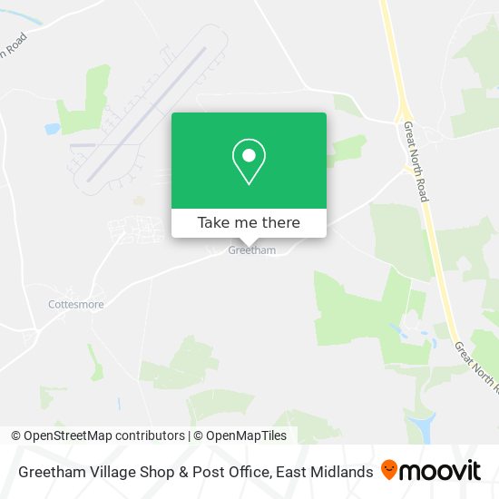Greetham Village Shop & Post Office map