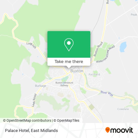 Palace Hotel map