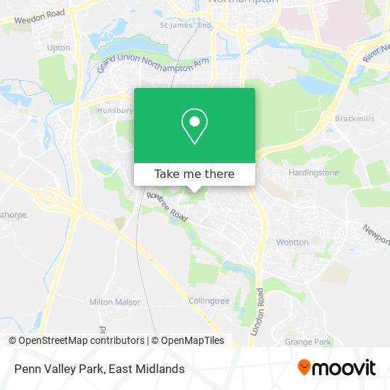 Penn Valley Park map