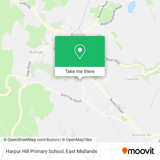 Harpur Hill Primary School map