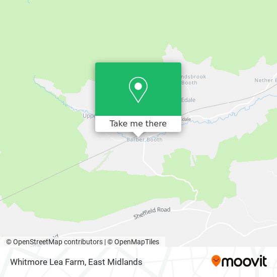 Whitmore Lea Farm map