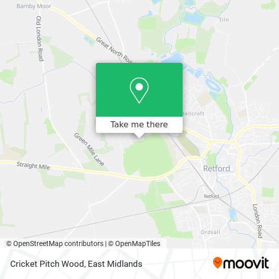 Cricket Pitch Wood map