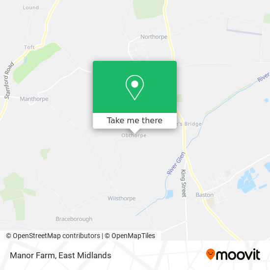 Manor Farm map