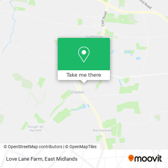 Love Lane Farm map