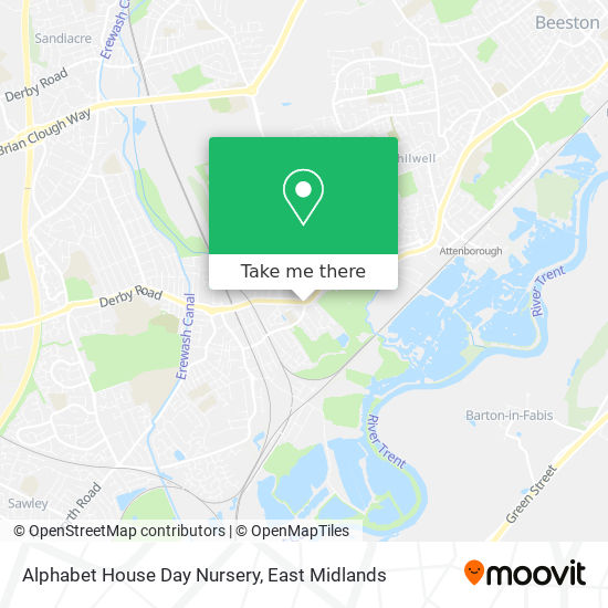 Alphabet House Day Nursery map