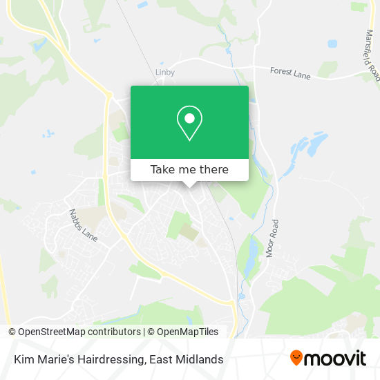 Kim Marie's Hairdressing map