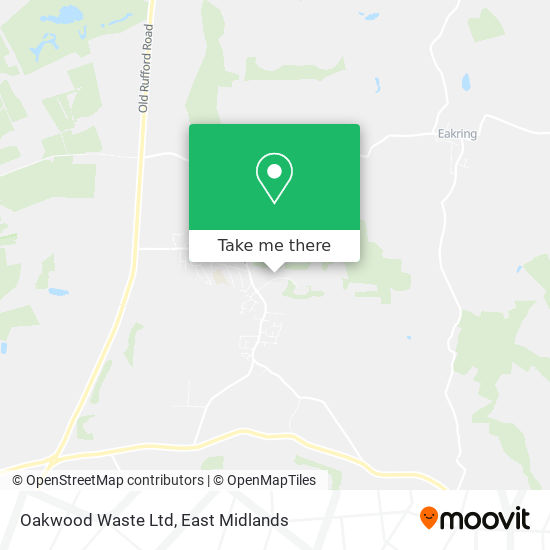 Oakwood Waste Ltd map