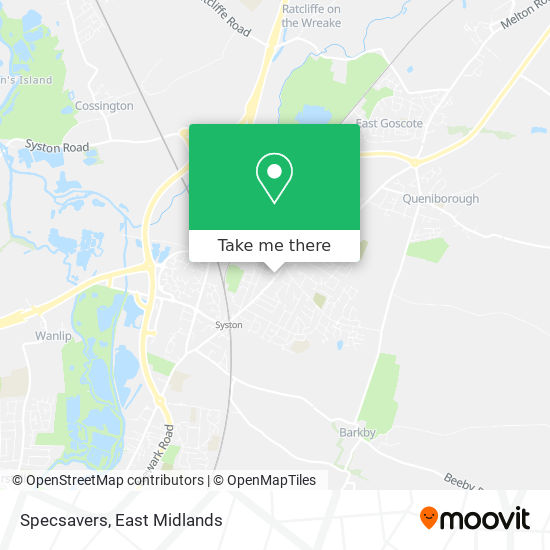 Specsavers map