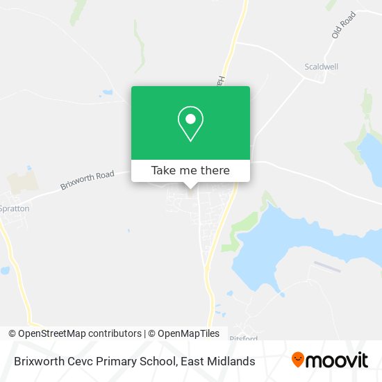 Brixworth Cevc Primary School map