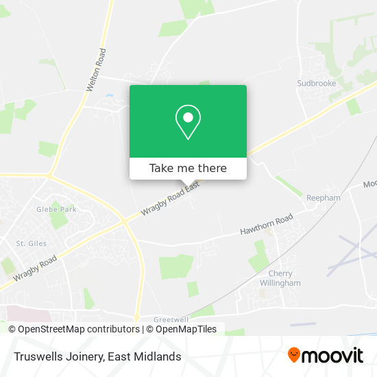 Truswells Joinery map