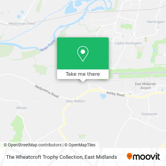 The Wheatcroft Trophy Collection map