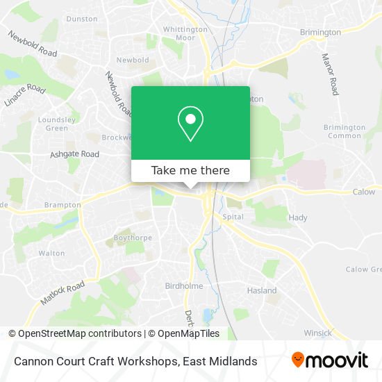 Cannon Court Craft Workshops map