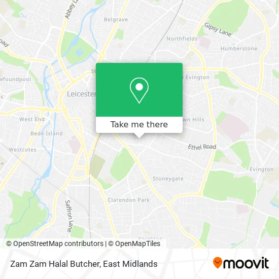Zam Zam Halal Butcher map
