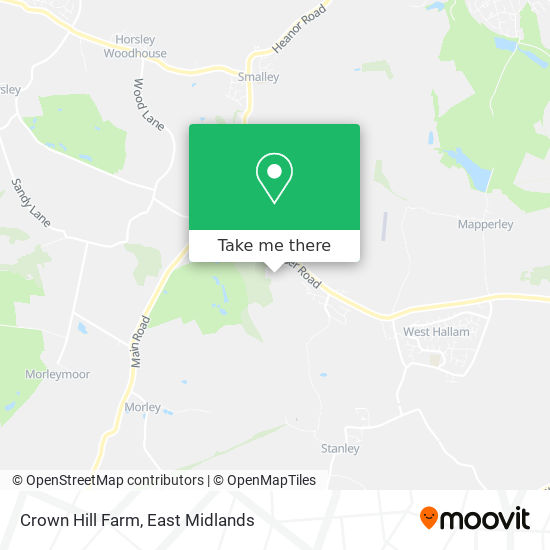 Crown Hill Farm map
