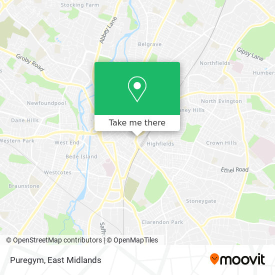 Puregym map