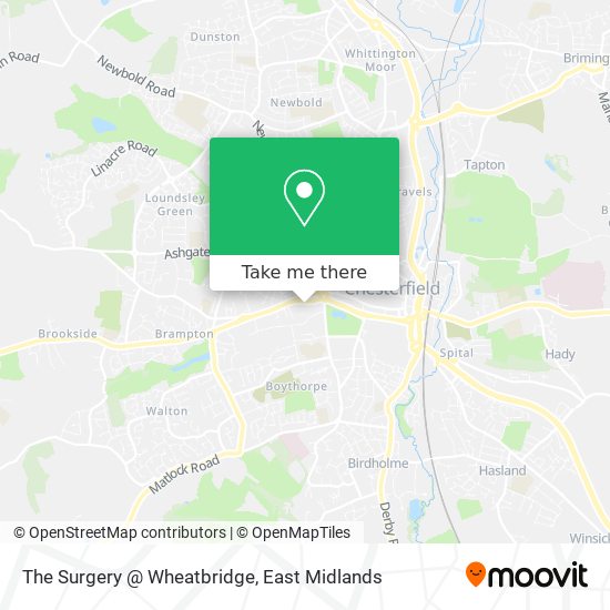 The Surgery @ Wheatbridge map