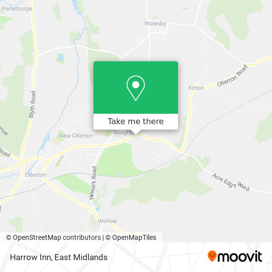 Harrow Inn map