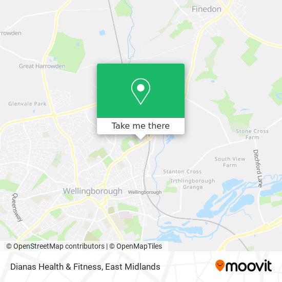 Dianas Health & Fitness map