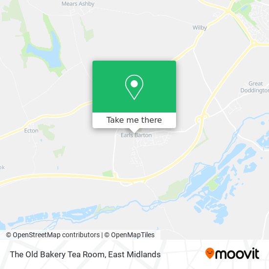 The Old Bakery Tea Room map