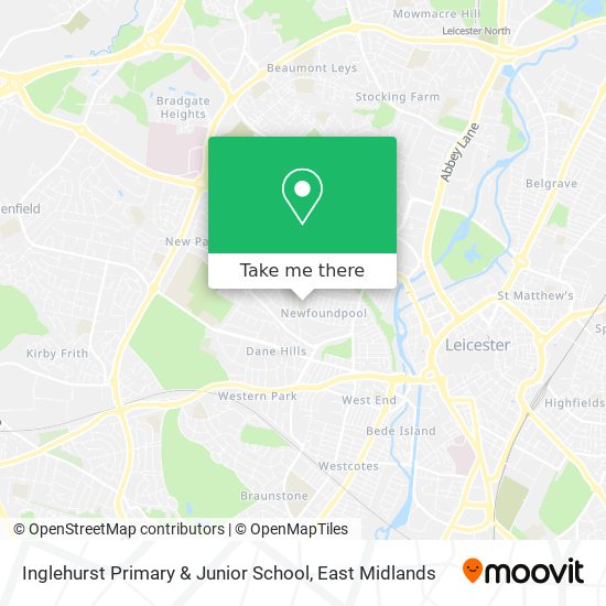 Inglehurst Primary & Junior School map