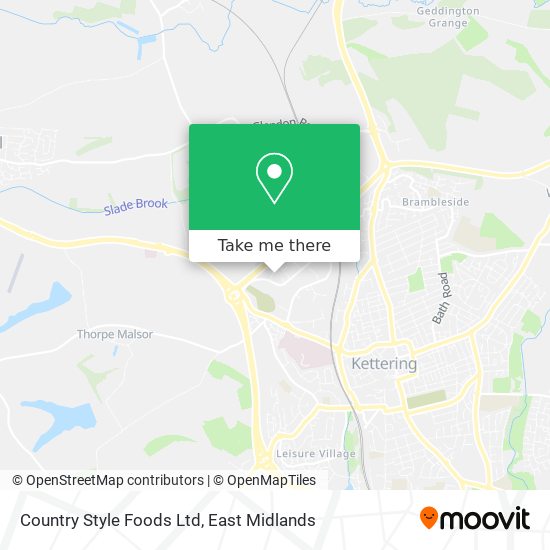 Country Style Foods Ltd map