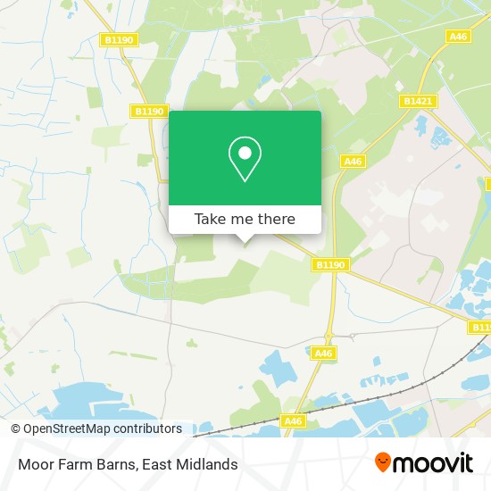 Moor Farm Barns map