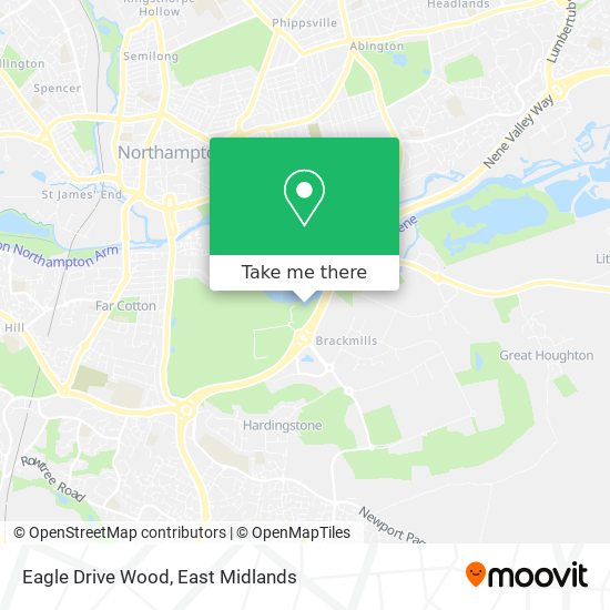 Eagle Drive Wood map