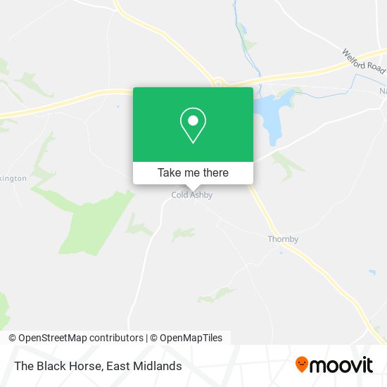 The Black Horse map