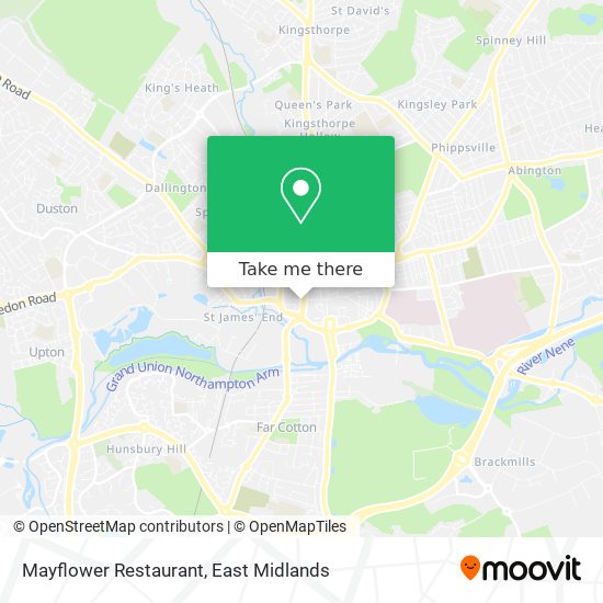 Mayflower Restaurant map