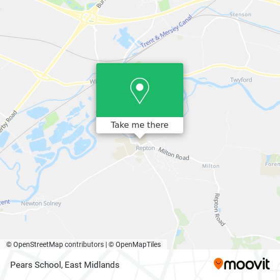 Pears School map