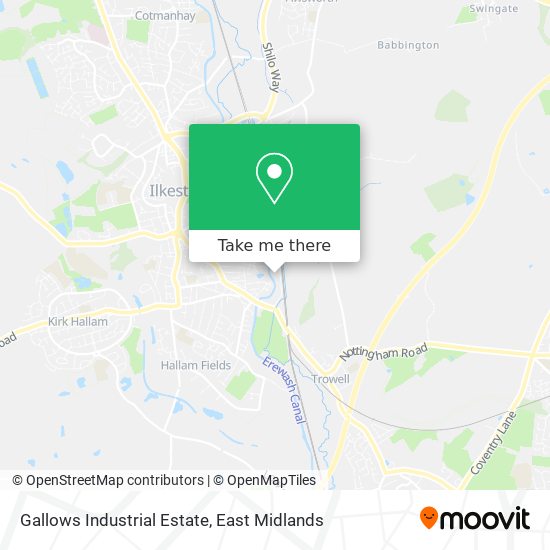 Gallows Industrial Estate map