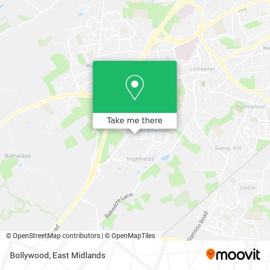 Bollywood map