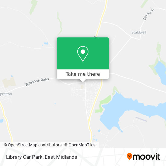 Library Car Park map