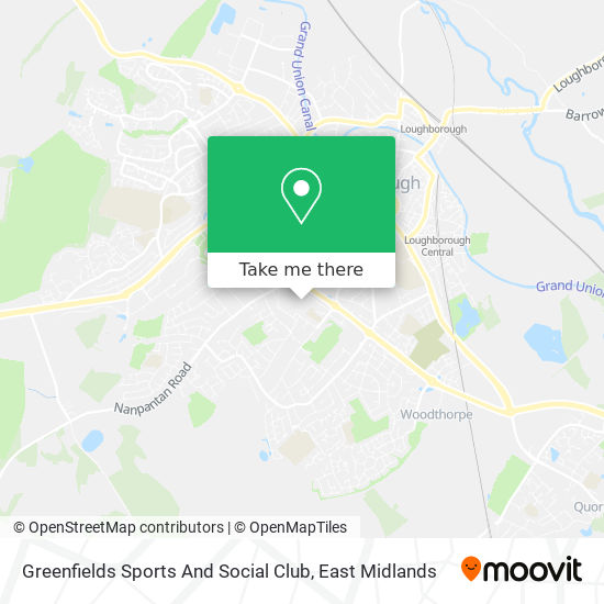 Greenfields Sports And Social Club map