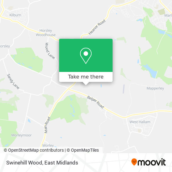 Swinehill Wood map