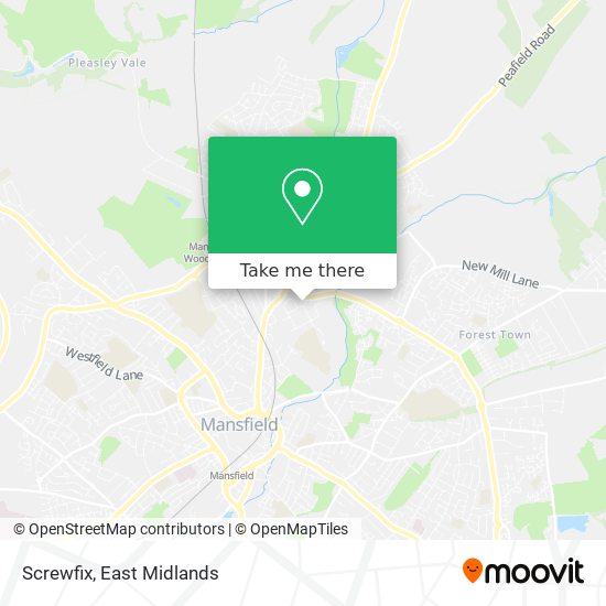 Screwfix map