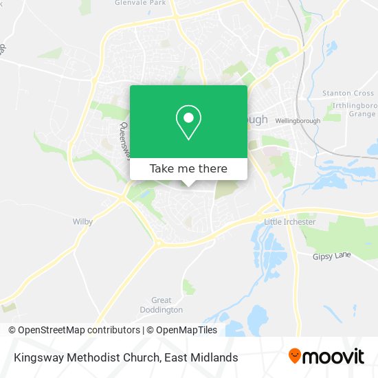 Kingsway Methodist Church map