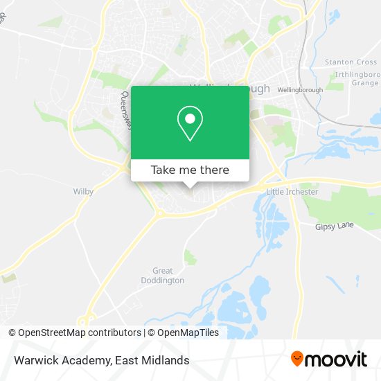 Warwick Academy map
