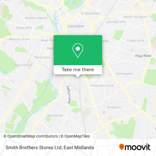Smith Brothers Stores Ltd map