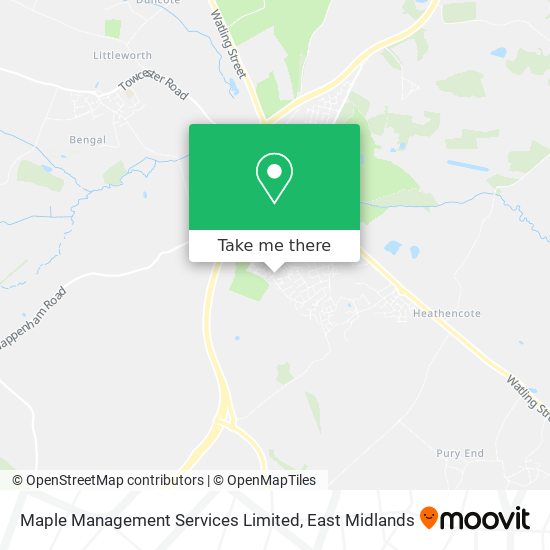 Maple Management Services Limited map
