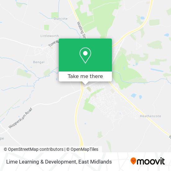 Lime Learning & Development map